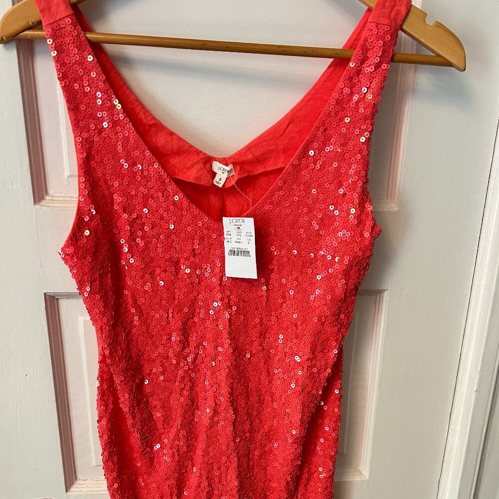 J.Crew NWT sequin tank size small